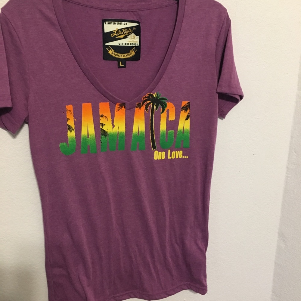 Limited Ed Vintage Goods Graphic Tee Jamaica